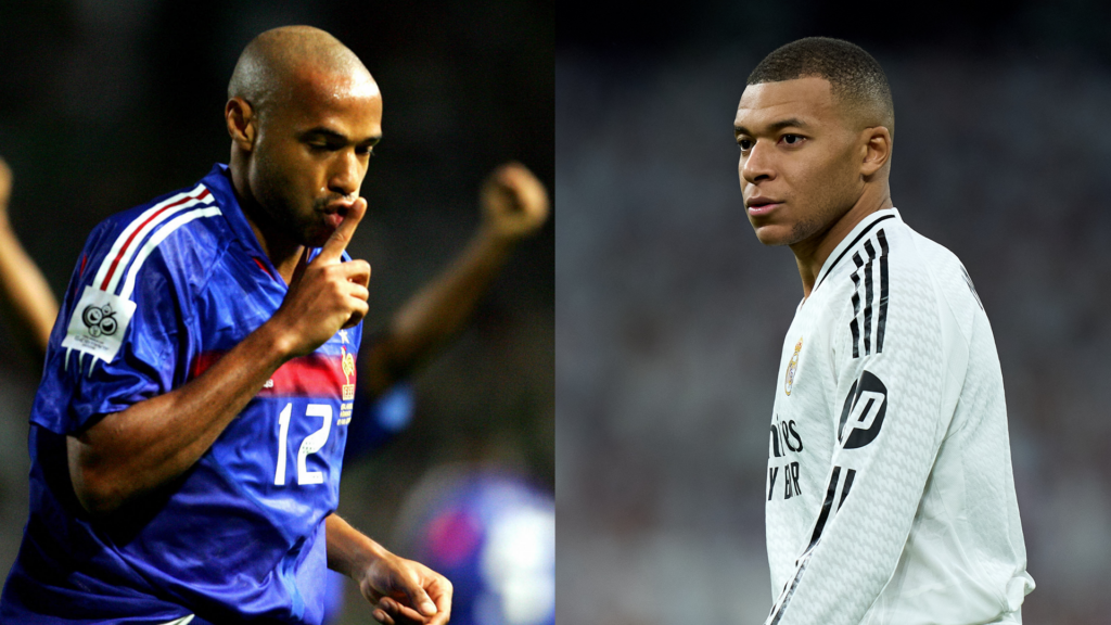 Thierry Henry Kylian Mbappe