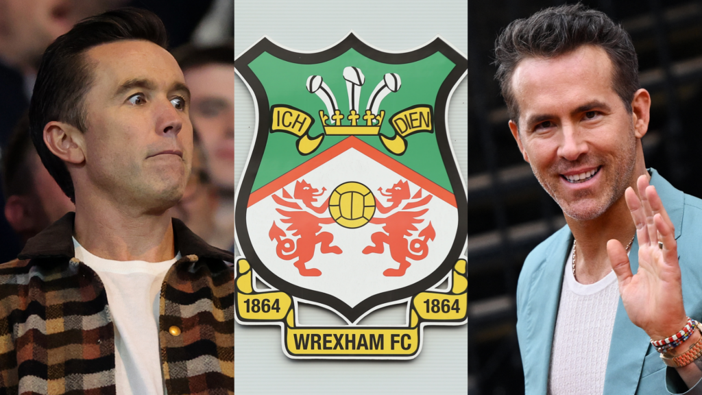 Ryan Reynolds and Rob McElhenney co-owners of Wrexham