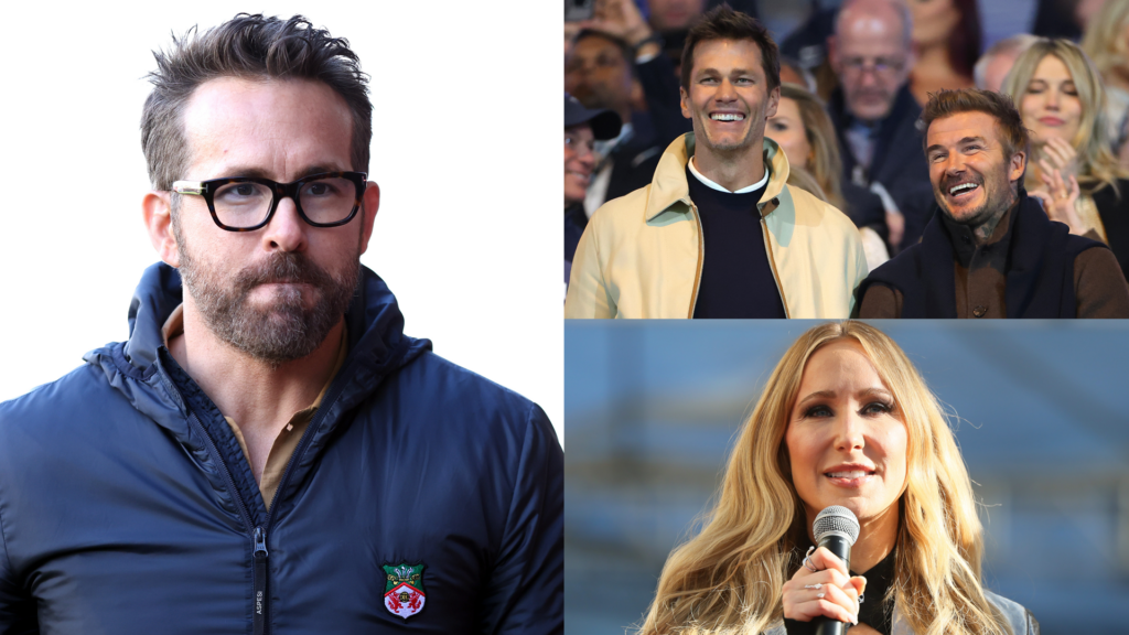 Ryan Reynolds Tom Brady David Beckham Nikki Glaser