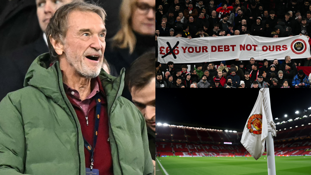 Sir Jim Ratcliffe Manchester United fans protest