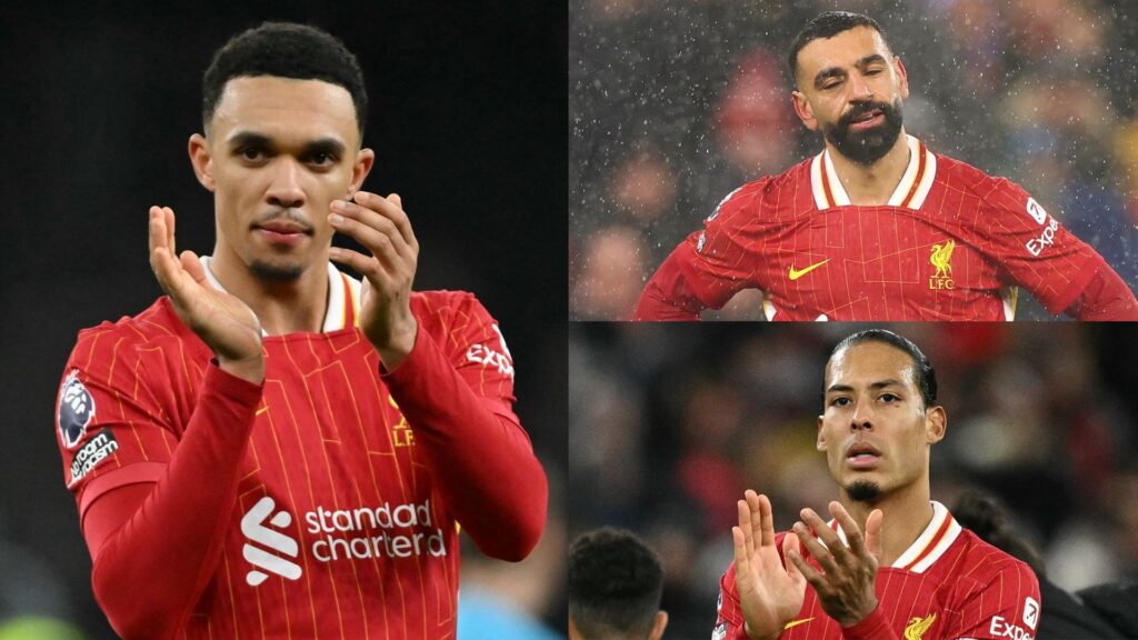 Trent Alexander-Arnold Mohamed Salah Virgil van Dijk