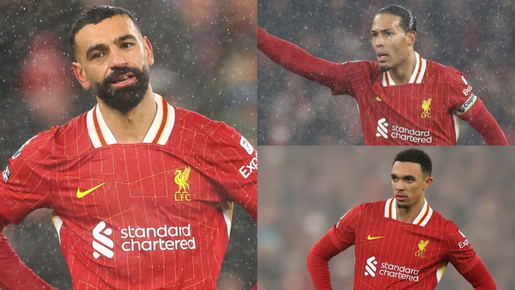 Mohamed Salah, Virgil van Dijk, Trent Alexander-Arnold