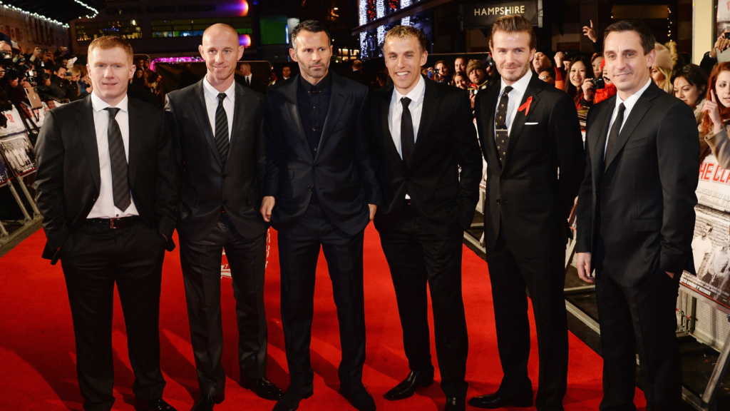 Class of 92 Gary Neville David Beckham Ryan Giggs Paul Scholes