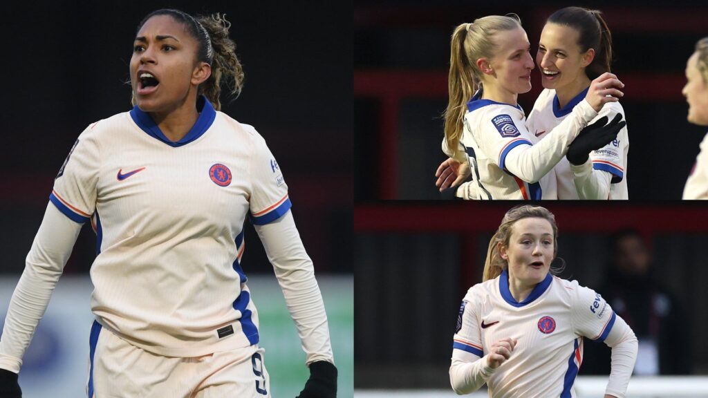 Chelsea West Ham WSL Macario Beever-Jones Cuthbert