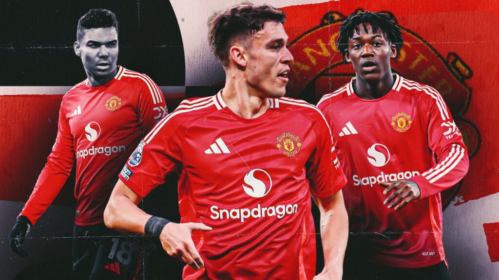 Man Utd midfield gfx