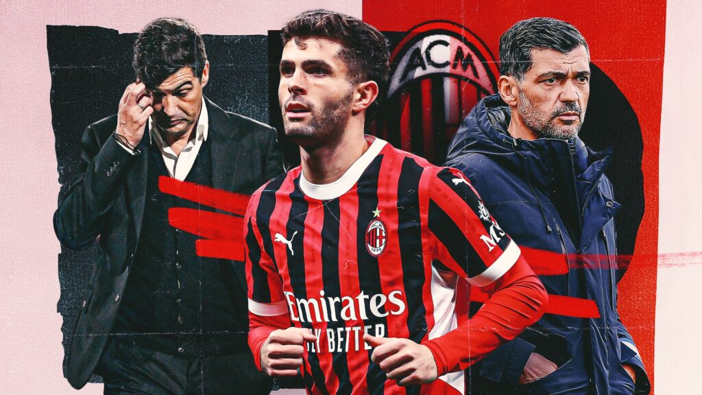 New Milan coach and Pulisic