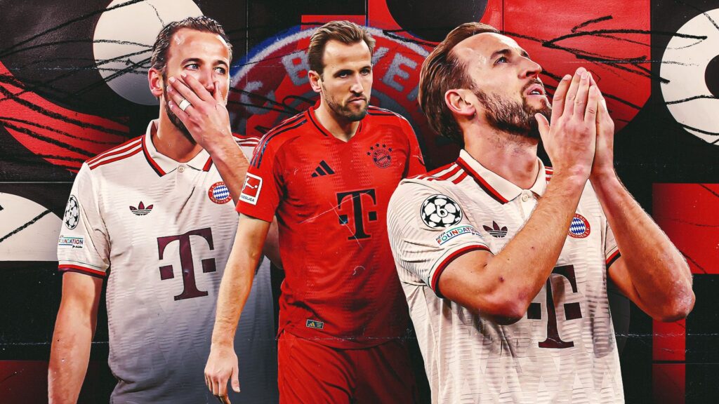 Harry Kane Bayern Munich GFX