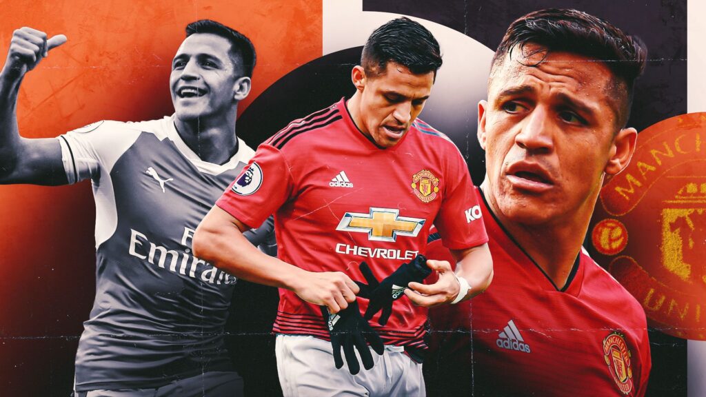 Alexis Sanchez Man Utd GFX