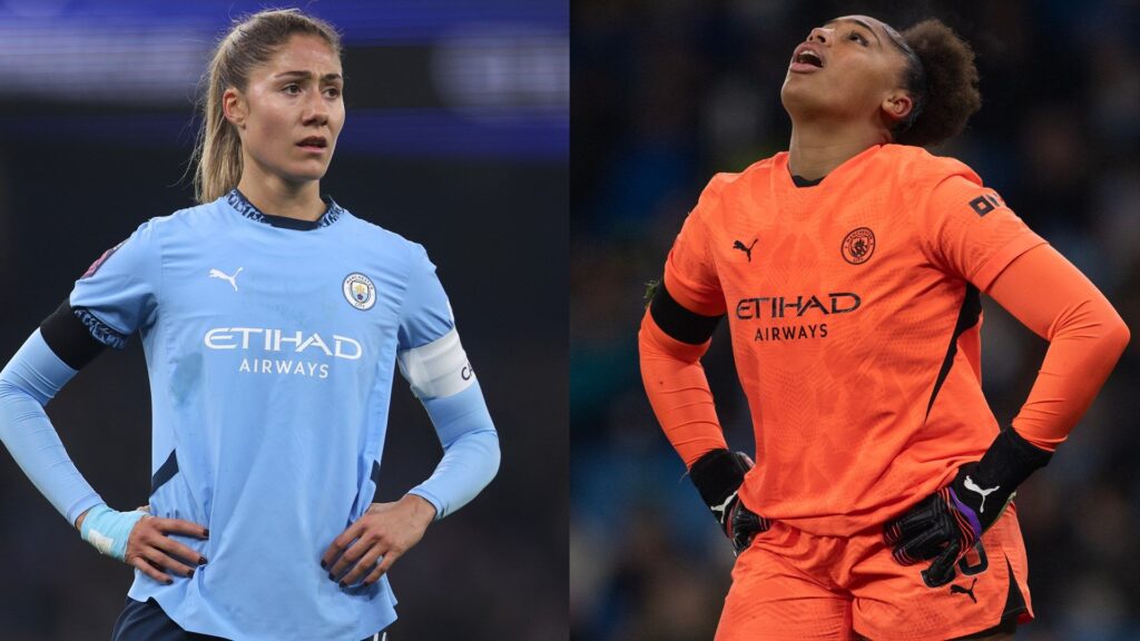 Laia Aleixandri Khiara Keating Man City Women split