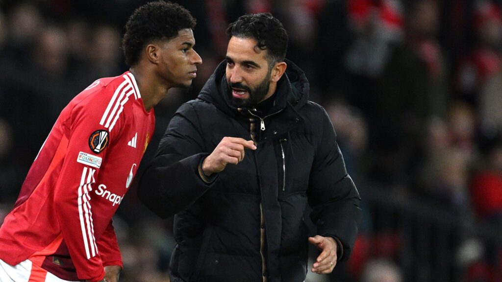 Amorim Rashford Manchester United 2024