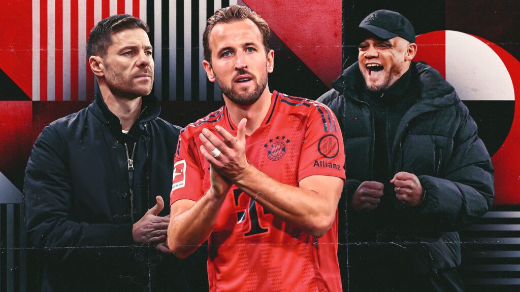 Harry Kane Bayern Munich Bayer Leverkusen GFX