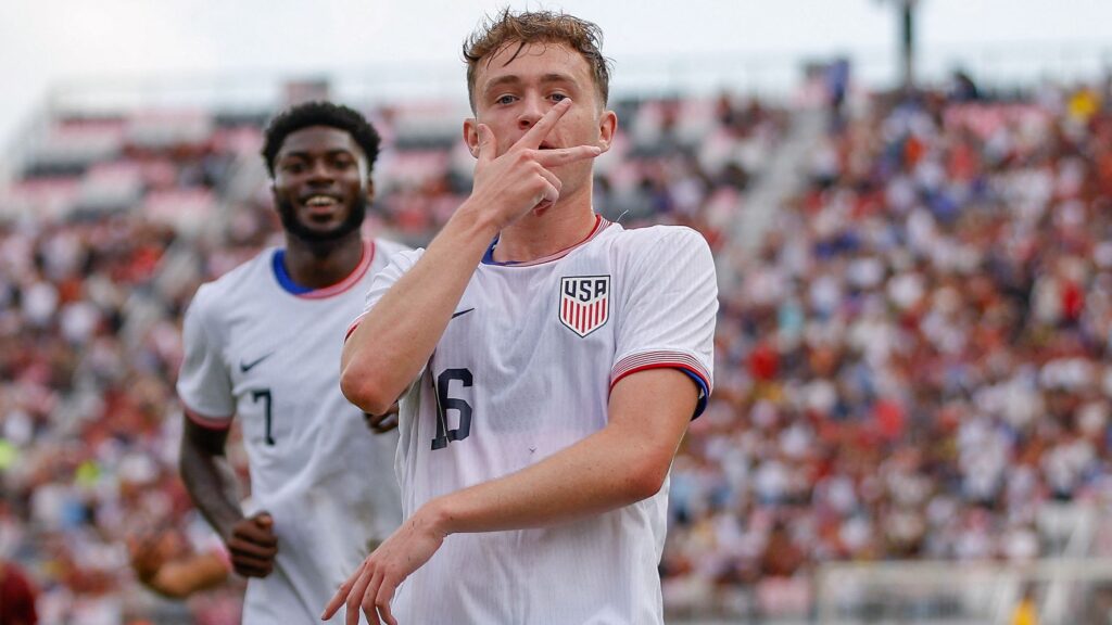 Jack McGlynn USMNT vs Venezuela