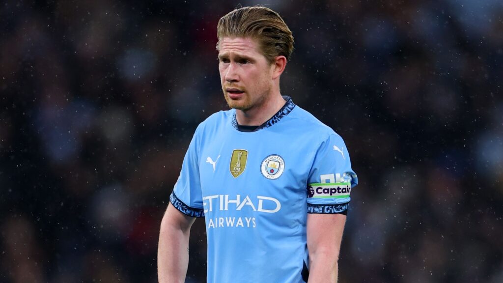 Kevin De Bruyne Manchester City 2024-25