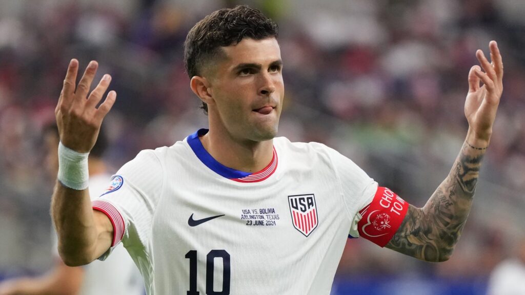 Christian Pulisic USMNT Copa America