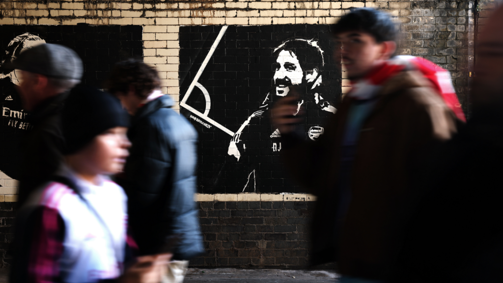 Nicolas Jover mural Arsenal