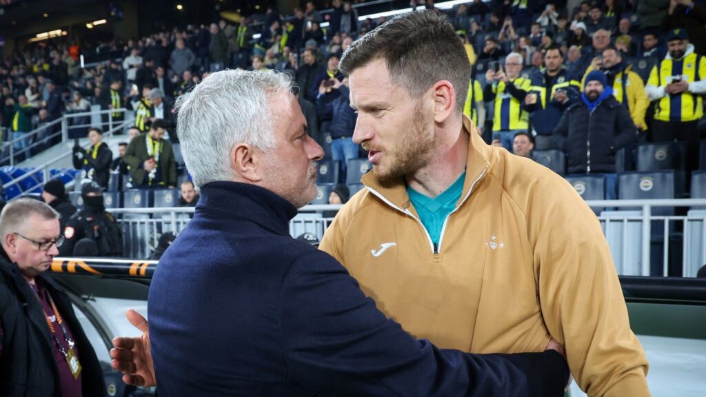 Jose Mourinho Jan Vertonghen