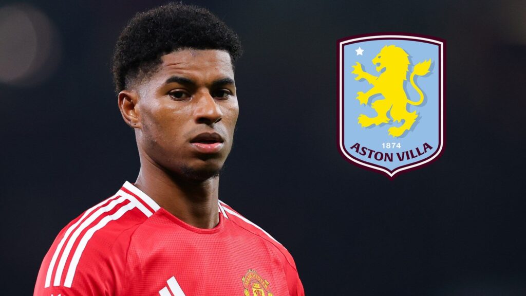 Marcus Rashford Aston Villa