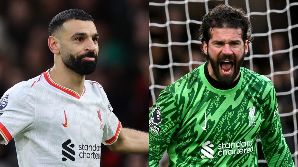 Mo Salah Alisson Liverpool