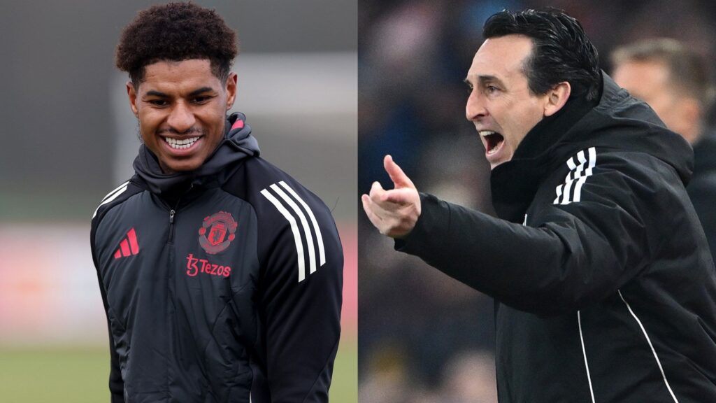 Marcus Rashford Unai Emery