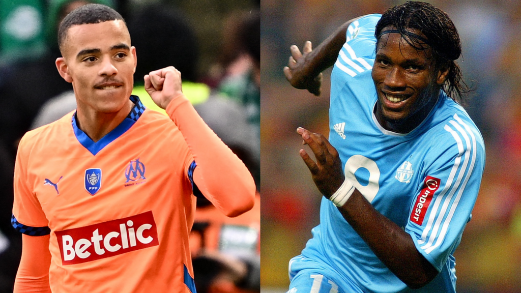 Mason Greenwood Didier Drogba Marseille