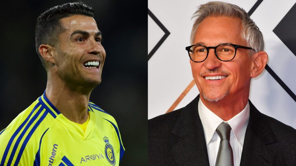 Cristiano Ronaldo Gary Lineker