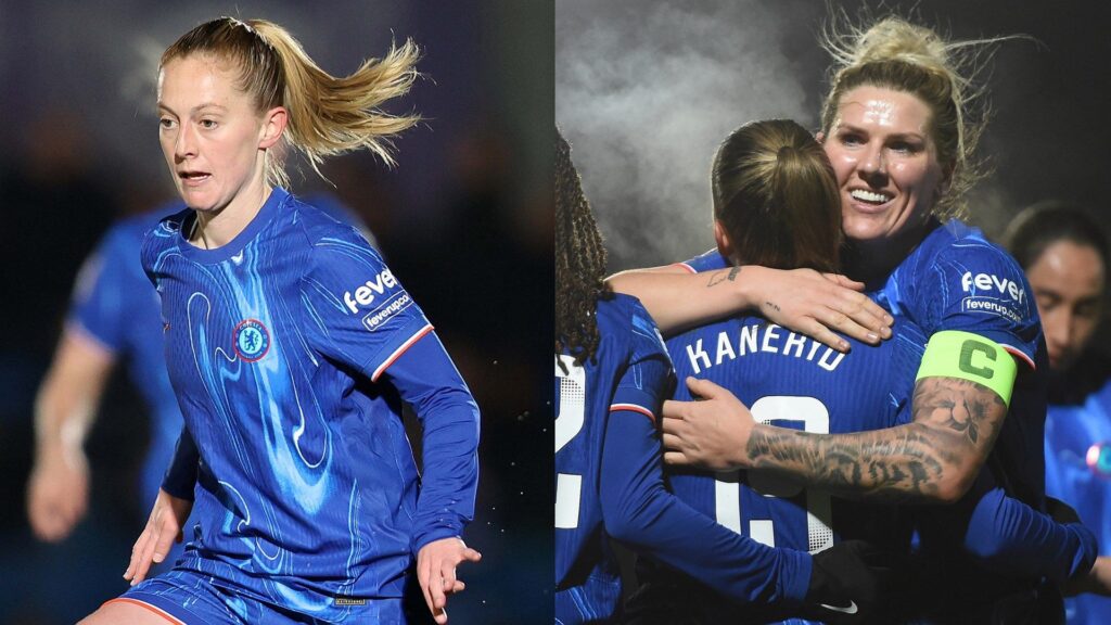 Keira Walsh Millie Bright Chelsea split gfx