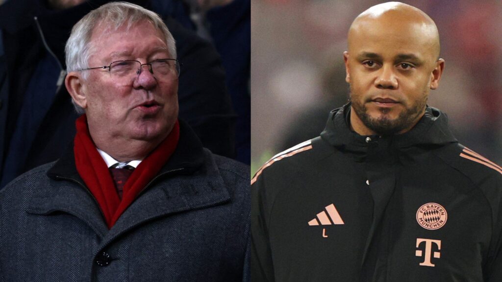 Sir Alex Ferguson Vincent Kompany