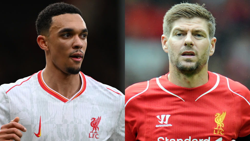 Trent Alexander-Arnold Steven Gerrard Liverpool