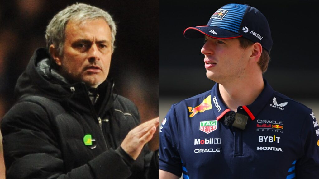 Jose Mourinho Max Verstappen