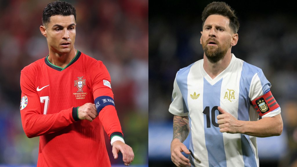 Cristiano Ronaldo Lionel Messi Portugal Argentina 2025