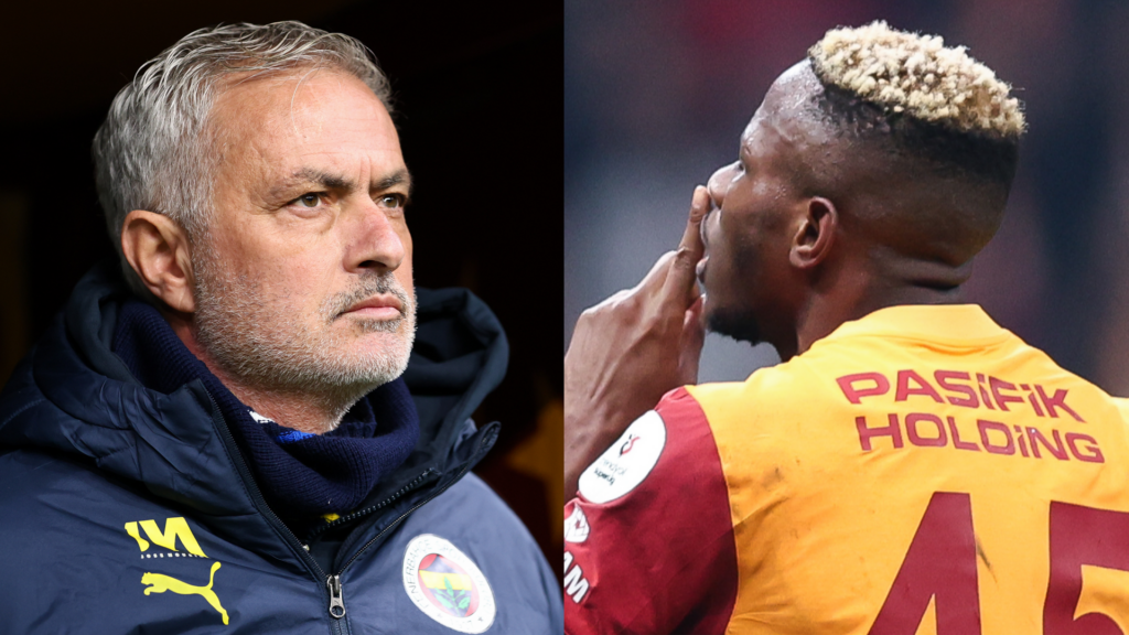 Jose Mourinho Victor Osimhen Fenerbahce Galatasaray 2024-25