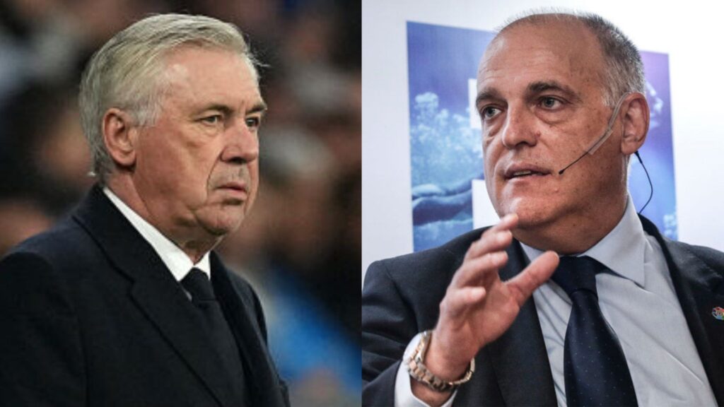 Ancelotti Tebas