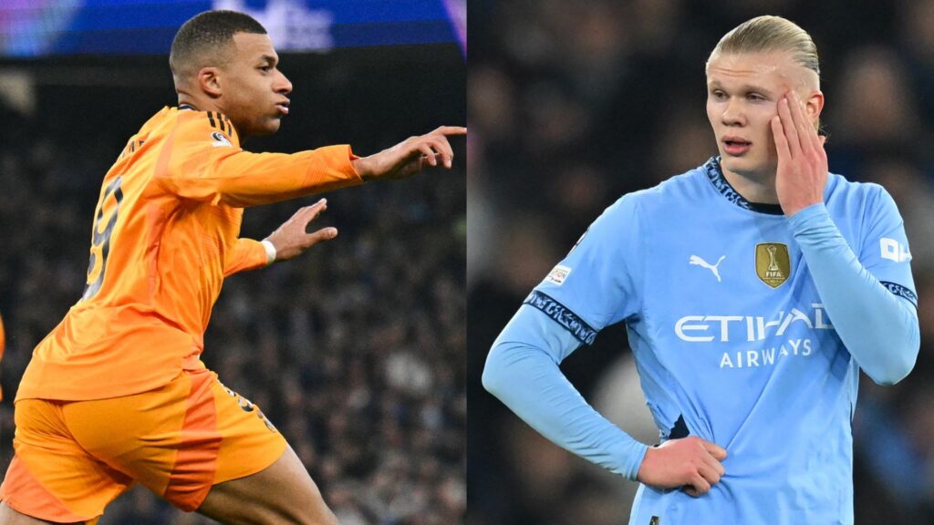 Kylian Mbappe Erling Haaland Real Madrid