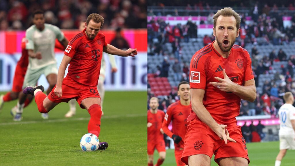 Harry Kane Bayern Munich Werder Bremen