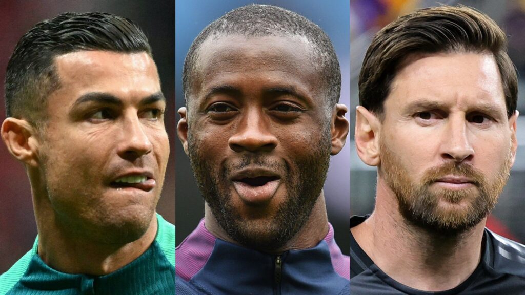 Cristiano Ronaldo Lionel Messi Yaya Toure