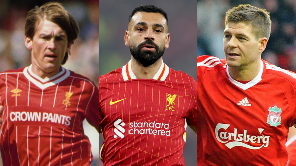 Mohamed Salah Steven Gerrard Kenny Dalglish