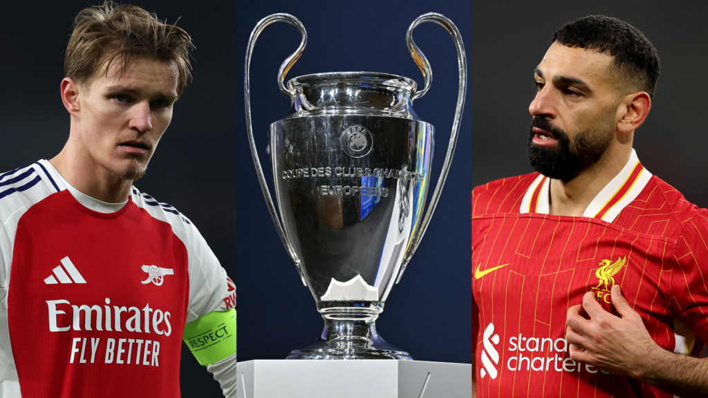 Champions League Arsenal Liverpool 2024-25