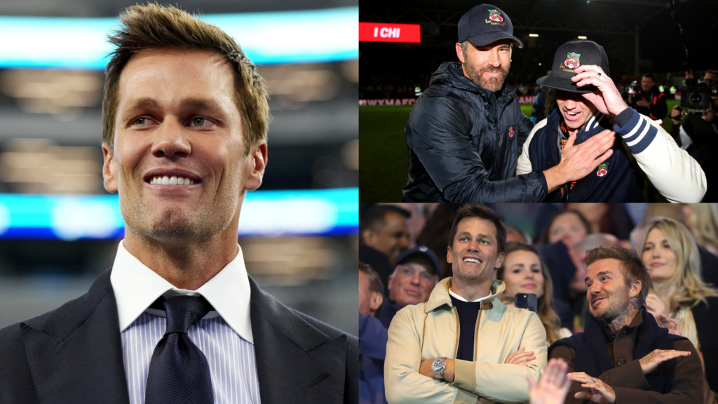 Tom Brady Ryan Reynolds Rob McElhenney David Beckham