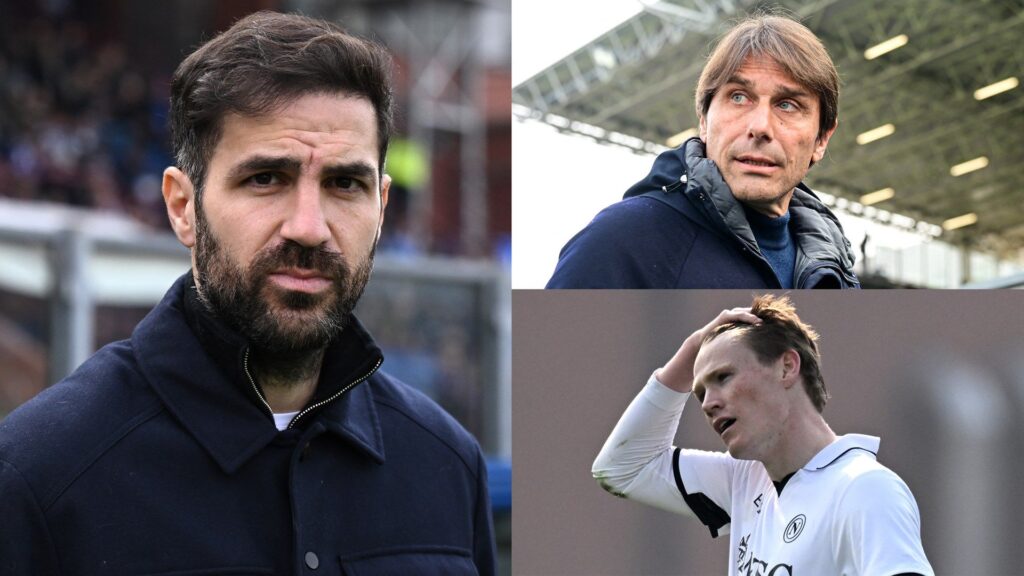 Cesc Fabregas Antonio Conte Scott McTominay