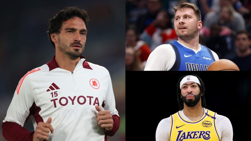 Mats Hummels Luka Doncic Anthony Davis