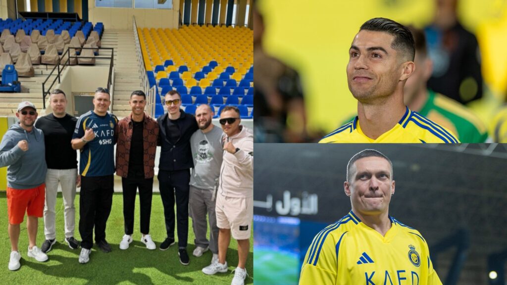 Usyk Ronaldo Al-Nassr