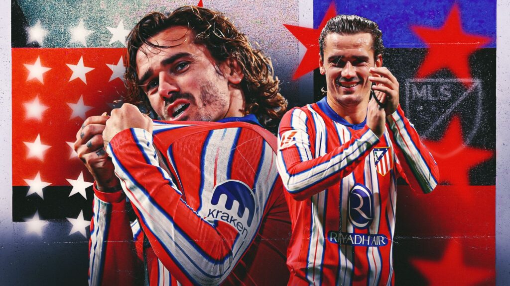 Antoine Griezman Atletico Madrid last derby dance GFX