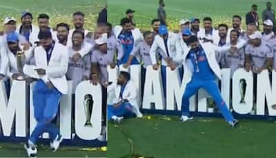 Shreyas Iyer Channels Virat Kohli’s ‘Gangnam Style’ With Victory Dance After Champions Trophy 2025 Win - Watch