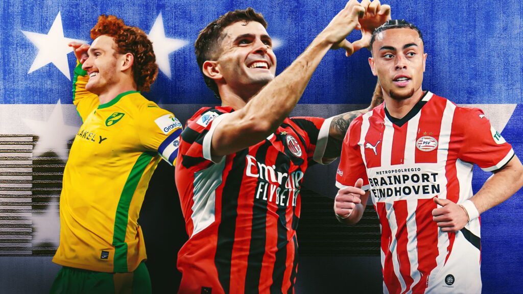 Christian Pulisic, Josh Sargent, Sergino Dest
