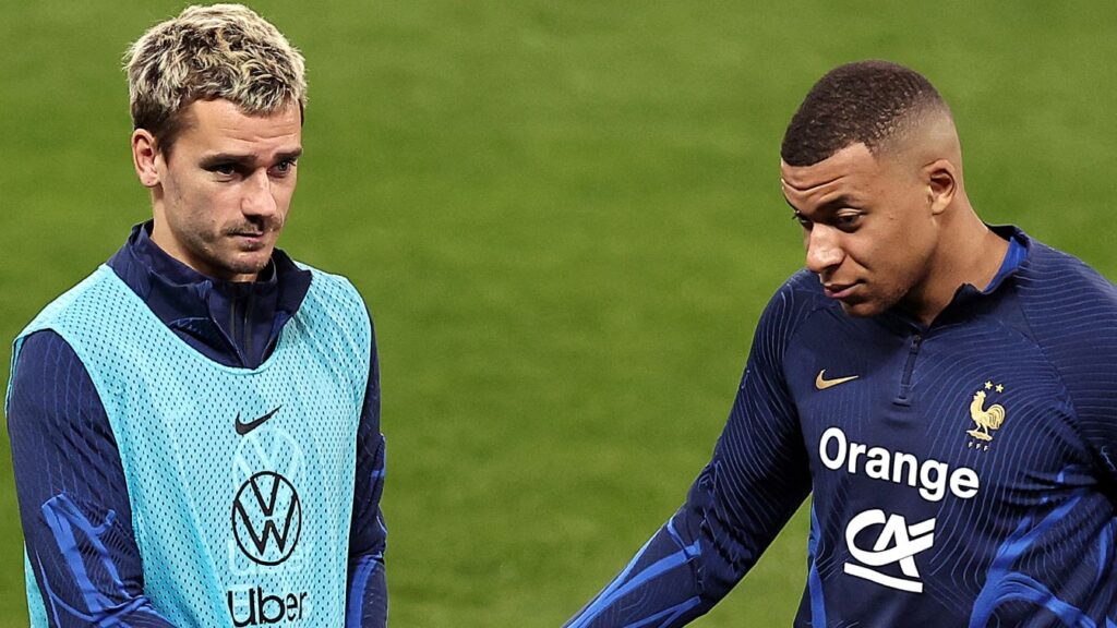 Kylian Mbappe Antoine Griezmann France