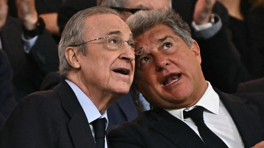 Florentino Perez Joan Laporta