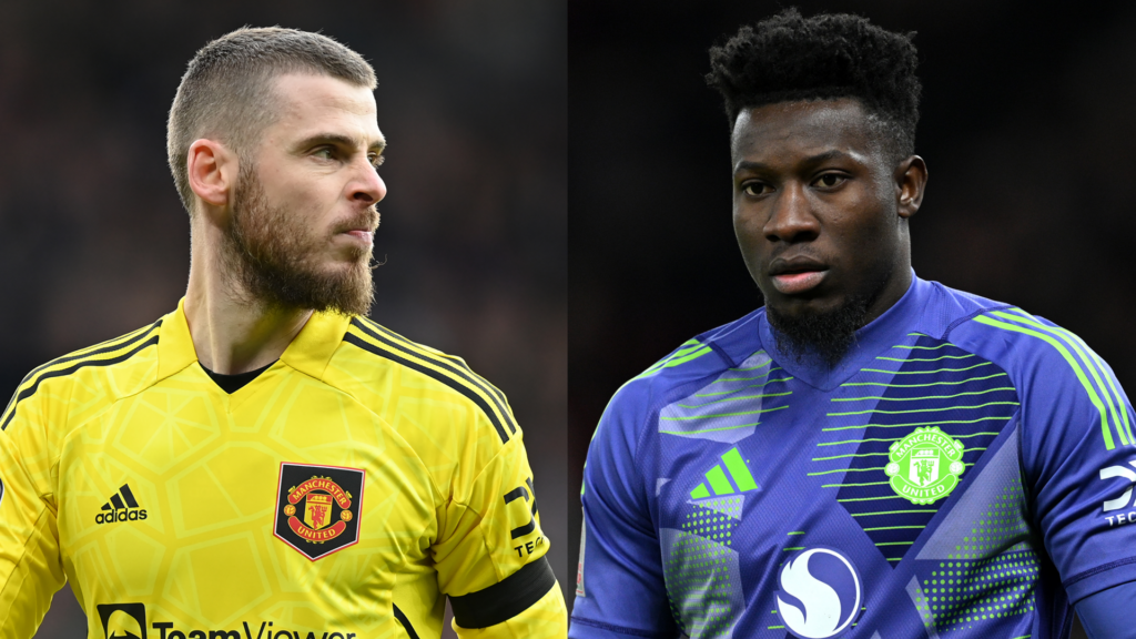 David de Gea Andre Onana Manchester United