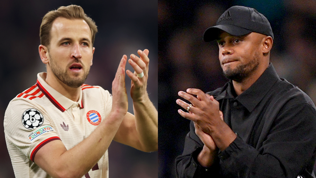 Harry Kane Vincent Kompany