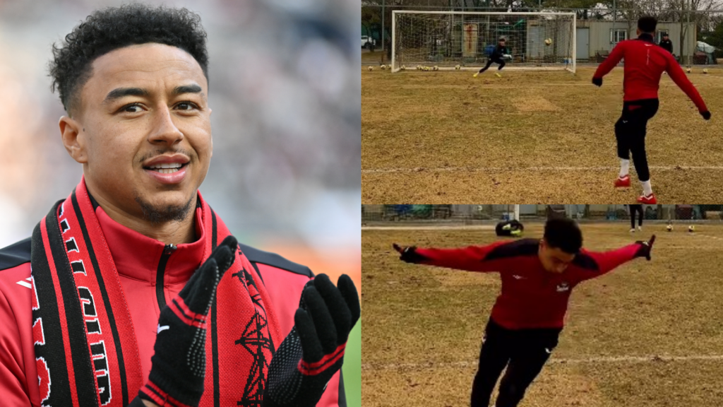 Jesse Lingard training pitch FC Seoul 2025