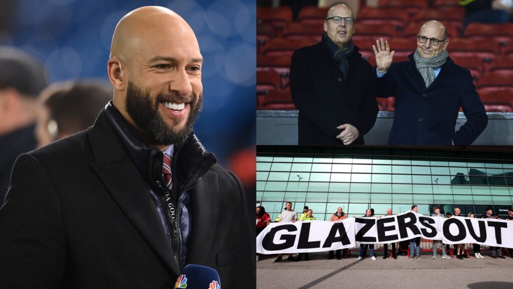 Tim Howard Avram Joel Glazer Man Utd